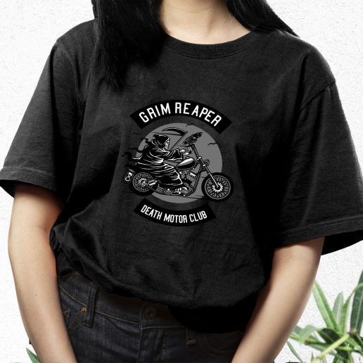 Aesthetic T Shirt Death Motorcycle Club Fashion Trends