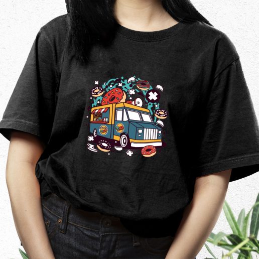 Aesthetic T Shirt Donut Van Fashion Trends