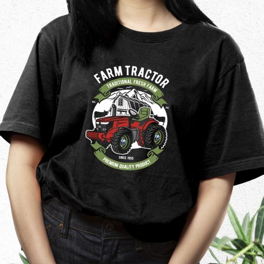 Aesthetic T Shirt Farm Tractor Fashion Trends