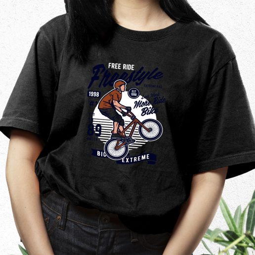 Aesthetic T Shirt Freestycle Bike Fashion Trends