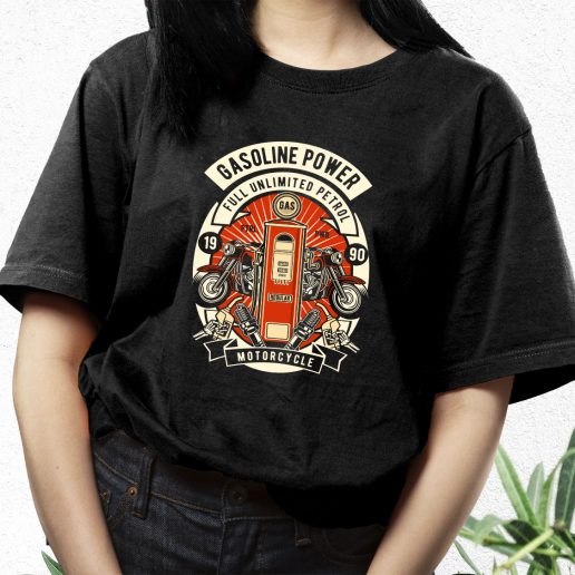 Aesthetic T Shirt Gasoline Power Fashion Trends