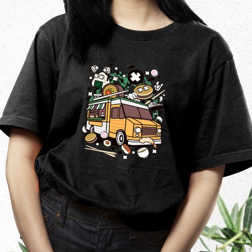 Aesthetic T Shirt Japanese Food Van Fashion Trends