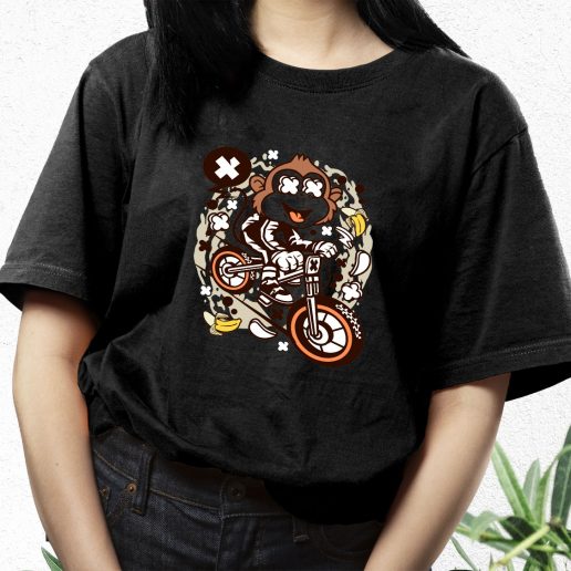 Aesthetic T Shirt Monkey Downhill Fashion Trends