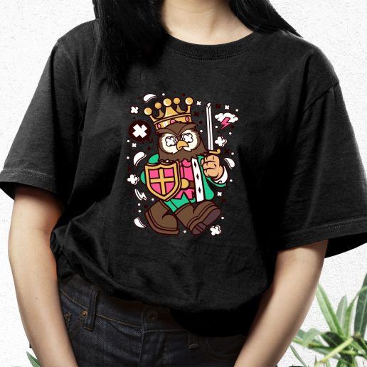 Aesthetic T Shirt Owl King Fashion Trends