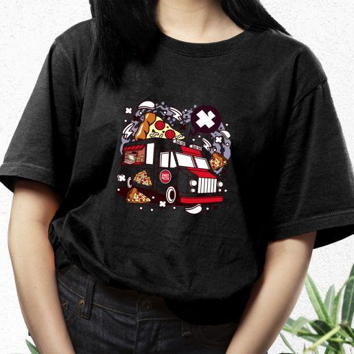 Aesthetic T Shirt Pizza Van Fashion Trends