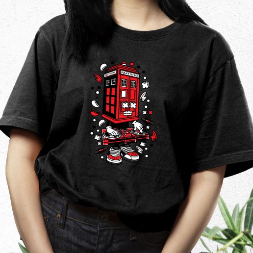 Aesthetic T Shirt Police Box Dj Fashion Trends