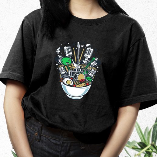 Aesthetic T Shirt Ramen Rock Fashion Trends