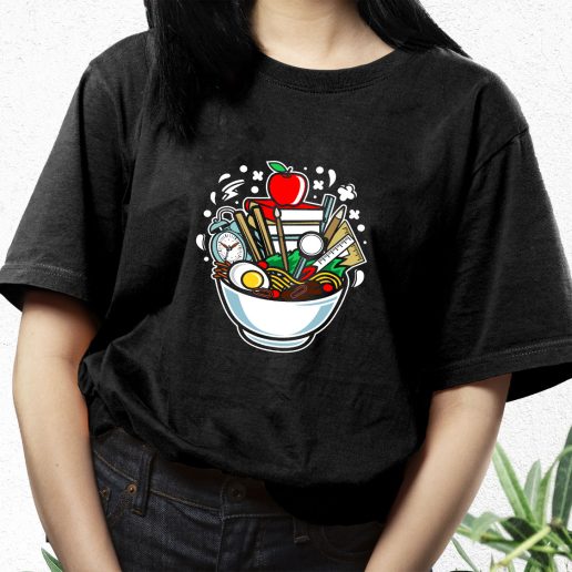 Aesthetic T Shirt Ramen School Fashion Trends