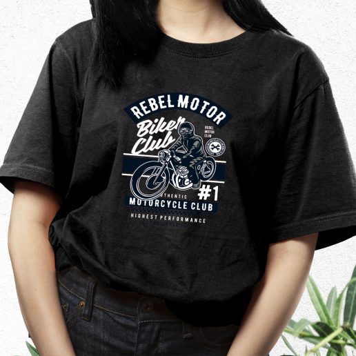 Aesthetic T Shirt Rebel Motor Club Fashion Trends