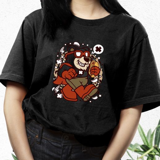 Aesthetic T Shirt Super Bear Fashion Trends