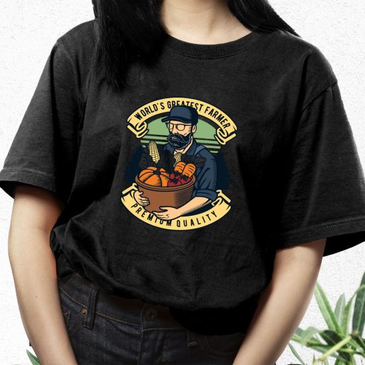 Aesthetic T Shirt World Greatest Farmer Fashion Trends