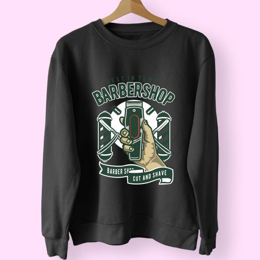 Barbershop Funny Graphic Sweatshirt