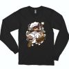 Chef Running Funny Long Sleeve T shirt