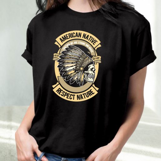 Classic T Shirt American Native Fashion Trends