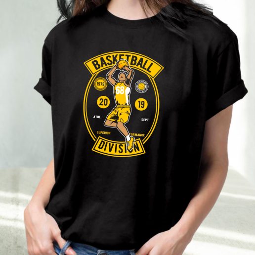 Classic T Shirt Basketball Division Fashion Trends