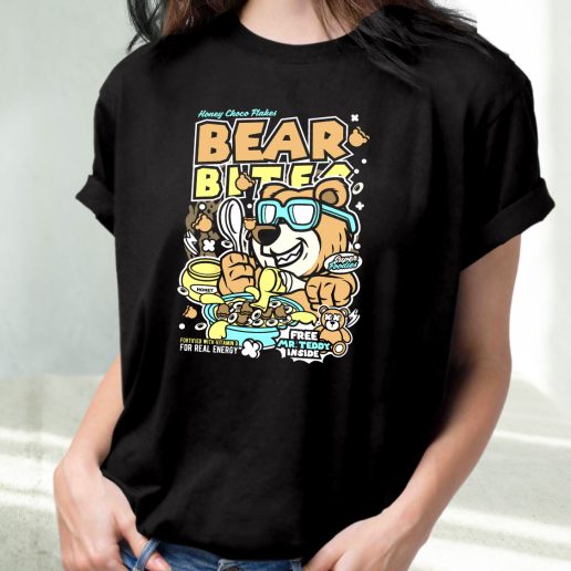 Classic T Shirt Bear Bites Fashion Trends