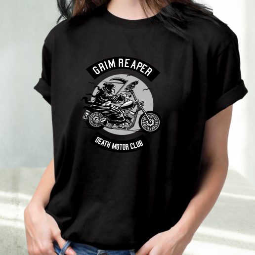 Classic T Shirt Death Motorcycle Club Fashion Trends