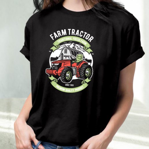 Classic T Shirt Farm Tractor Fashion Trends