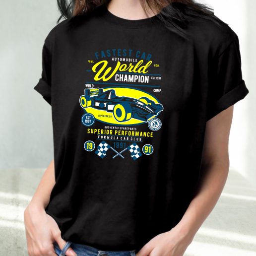 Classic T Shirt Fastest Car Fashion Trends