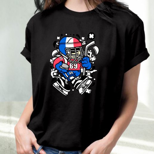 Classic T Shirt France Hockey Kid Fashion Trends