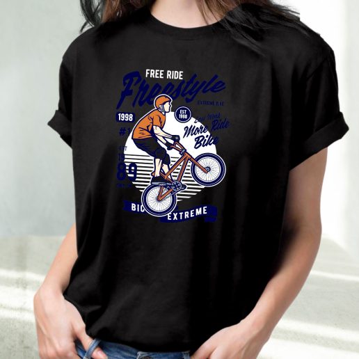 Classic T Shirt Freestycle Bike Fashion Trends