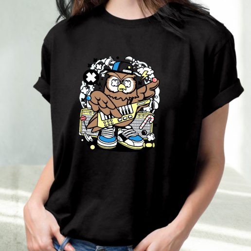 Classic T Shirt Owl Pop Star Fashion Trends