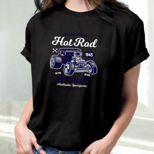 Classic T Shirt Retro Hotrod Fashion Trends