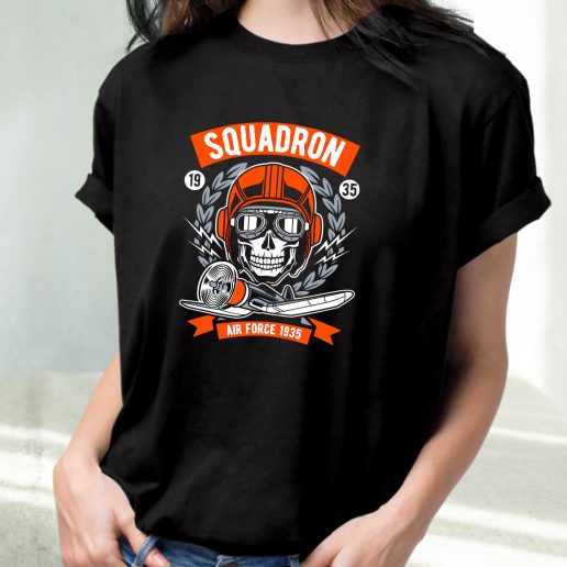 Classic T Shirt Squadron Air Force Fashion Trends