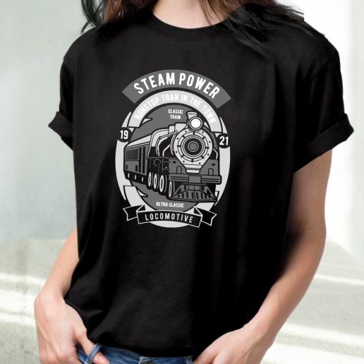 Classic T Shirt Steam Power Fashion Trends