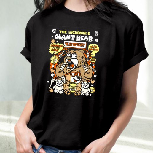 Classic T Shirt The Incredible Bear Fashion Trends