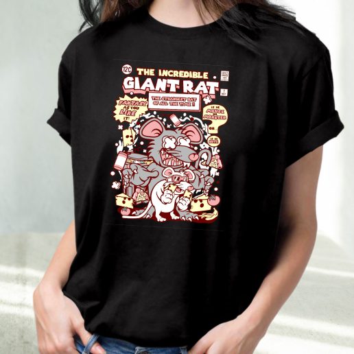 Classic T Shirt The Incredible Giant Rat Fashion Trends