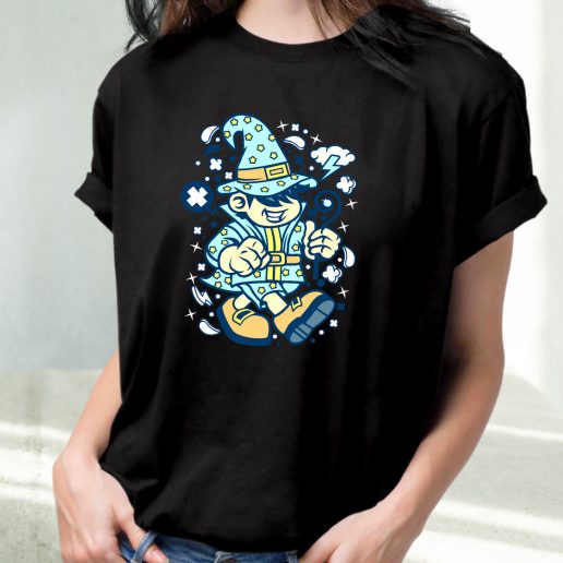 Classic T Shirt Wizard Kid Fashion Trends