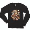 Dj Pizza Funny Long Sleeve T shirt