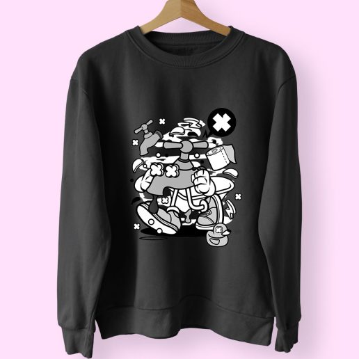 Faucet Funny Graphic Sweatshirt