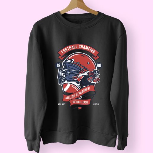 Football Champion League Funny Graphic Sweatshirt