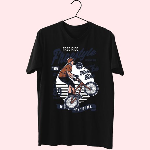 Freestycle Bike Funny Graphic T Shirt