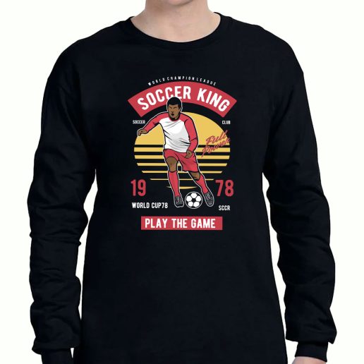 Graphic Long Sleeve T Shirt Football