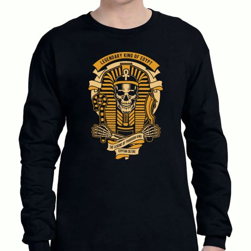 Graphic Long Sleeve T Shirt Legendary King