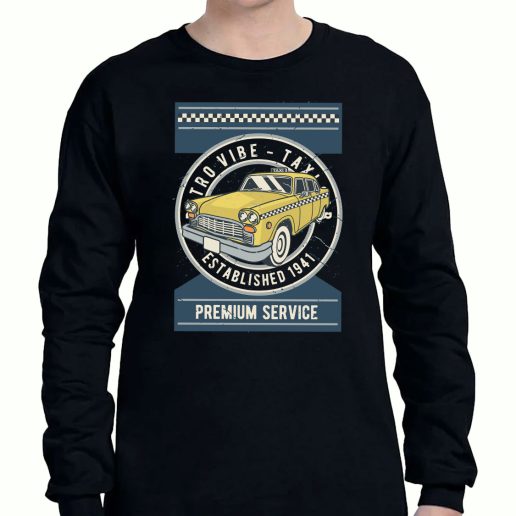 Graphic Long Sleeve T Shirt Taxi