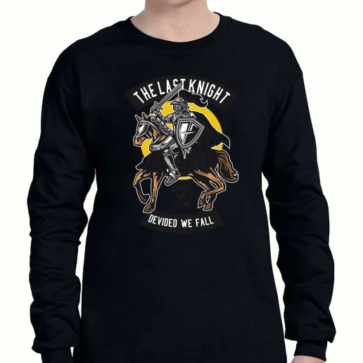 Graphic Long Sleeve T Shirt The Last Knight