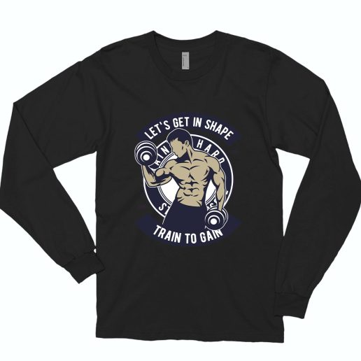 Gym Funny Long Sleeve T shirt