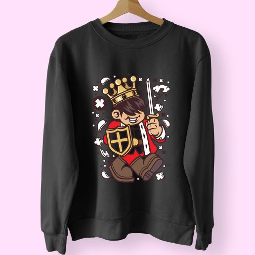 King Kid Funny Graphic Sweatshirt