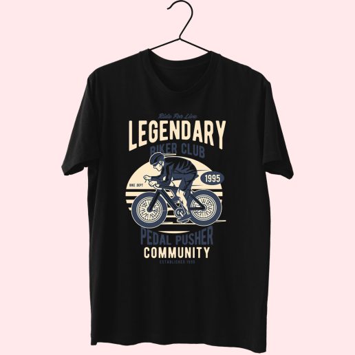 Legendary Biker Club Funny Graphic T Shirt