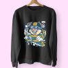 Leopard Pilot Funny Graphic Sweatshirt