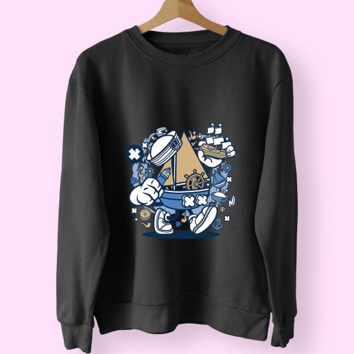 Little Sailor Funny Graphic Sweatshirt