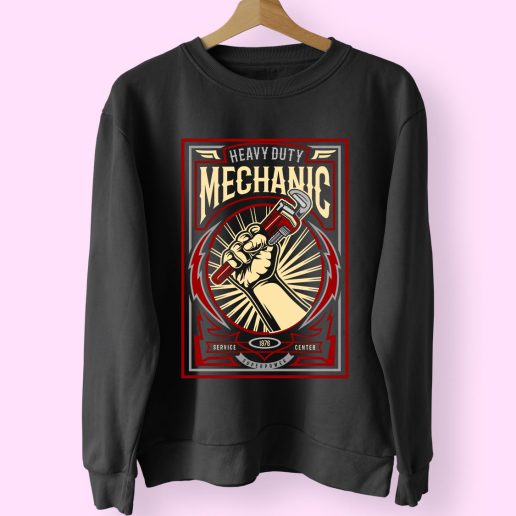 Mechanic Funny Graphic Sweatshirt