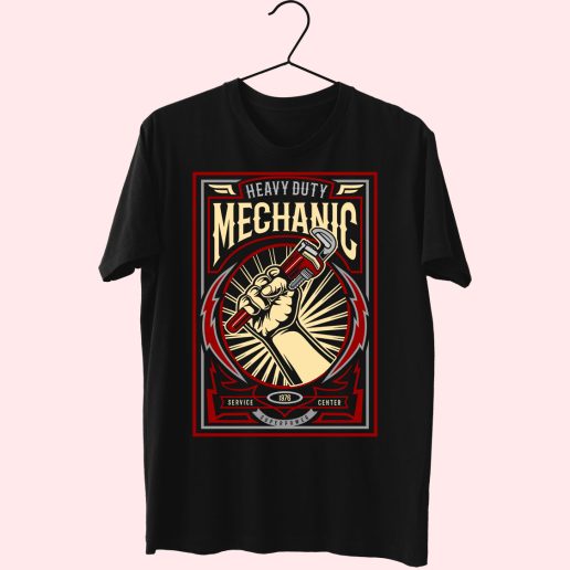 Mechanic Funny Graphic T Shirt