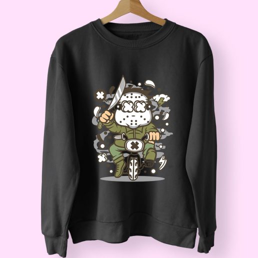 Minibike Slayer Funny Graphic Sweatshirt