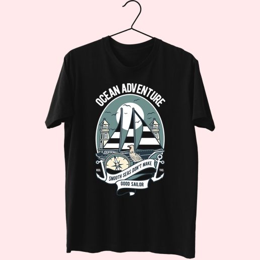 Ocean Adventure Funny Graphic T Shirt