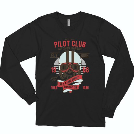 Pilot Club Funny Long Sleeve T shirt